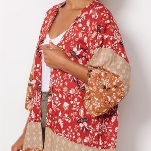 Michael Stars Tandori Paisley Wrap